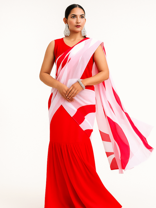 saree gown