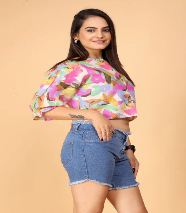 Lillan Crop Top - Image 2